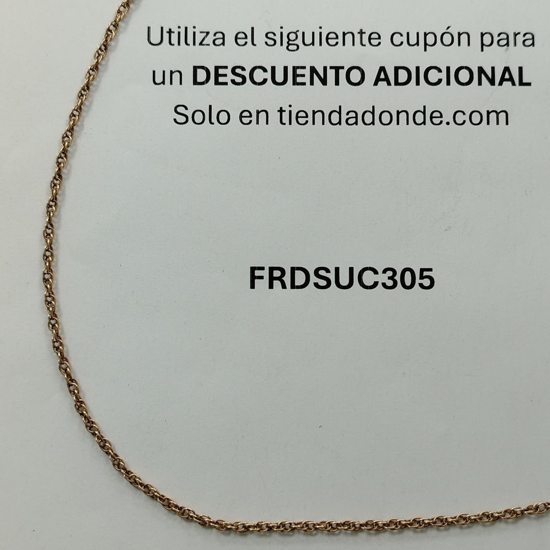 CADENA ORO 8 K 4,50 GRMS (SEMINUEVO)
