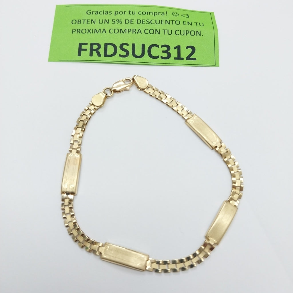 PULSERA ORO 14 K 4.2 GRMS (SEMINUEVO)