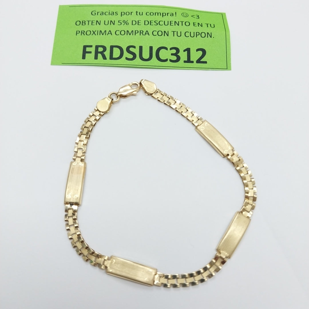 PULSERA ORO 14 K 4.2 GRMS (SEMINUEVO)