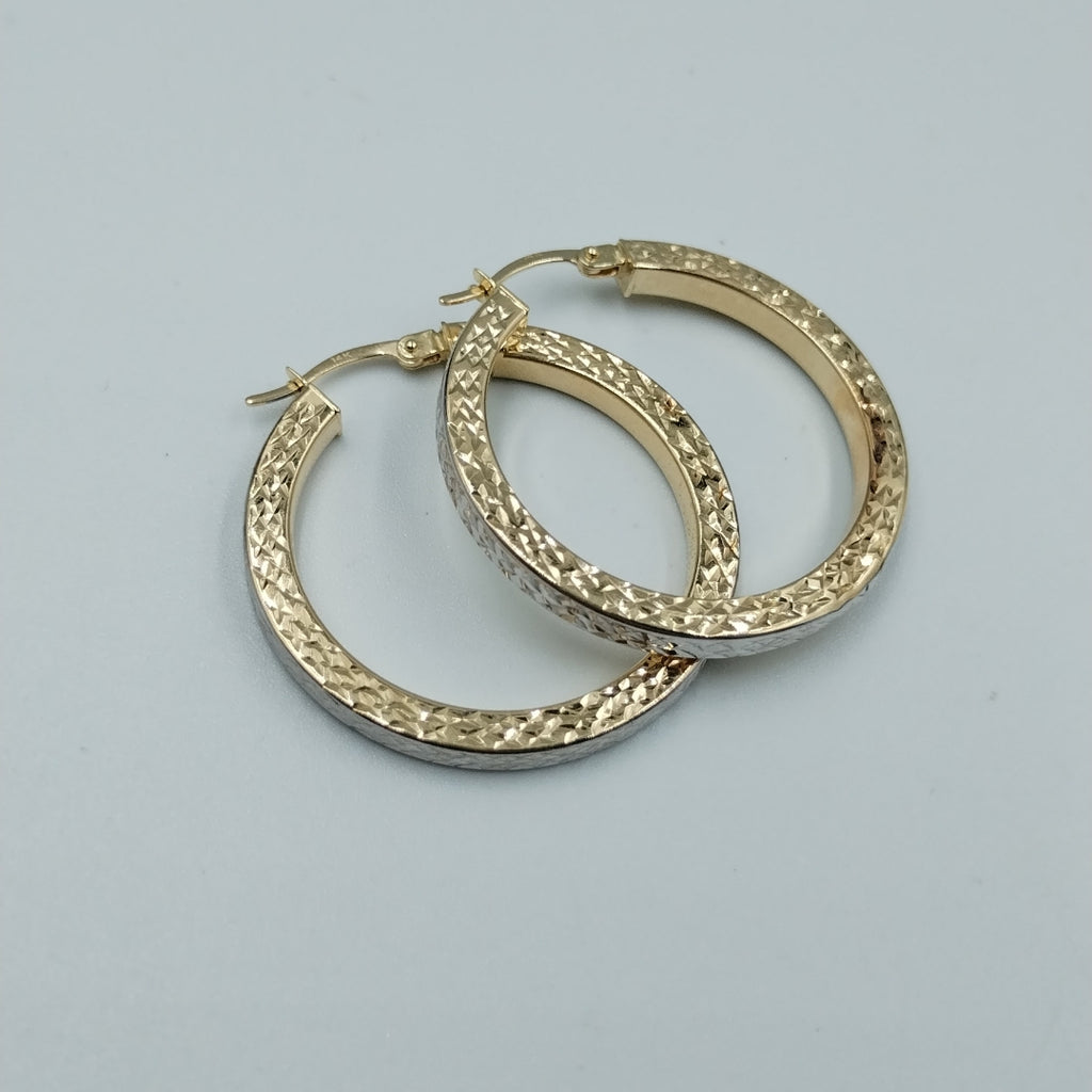 ARRACADAS PAR ORO 14 K 2.9 GRMS (SEMINUEVO)