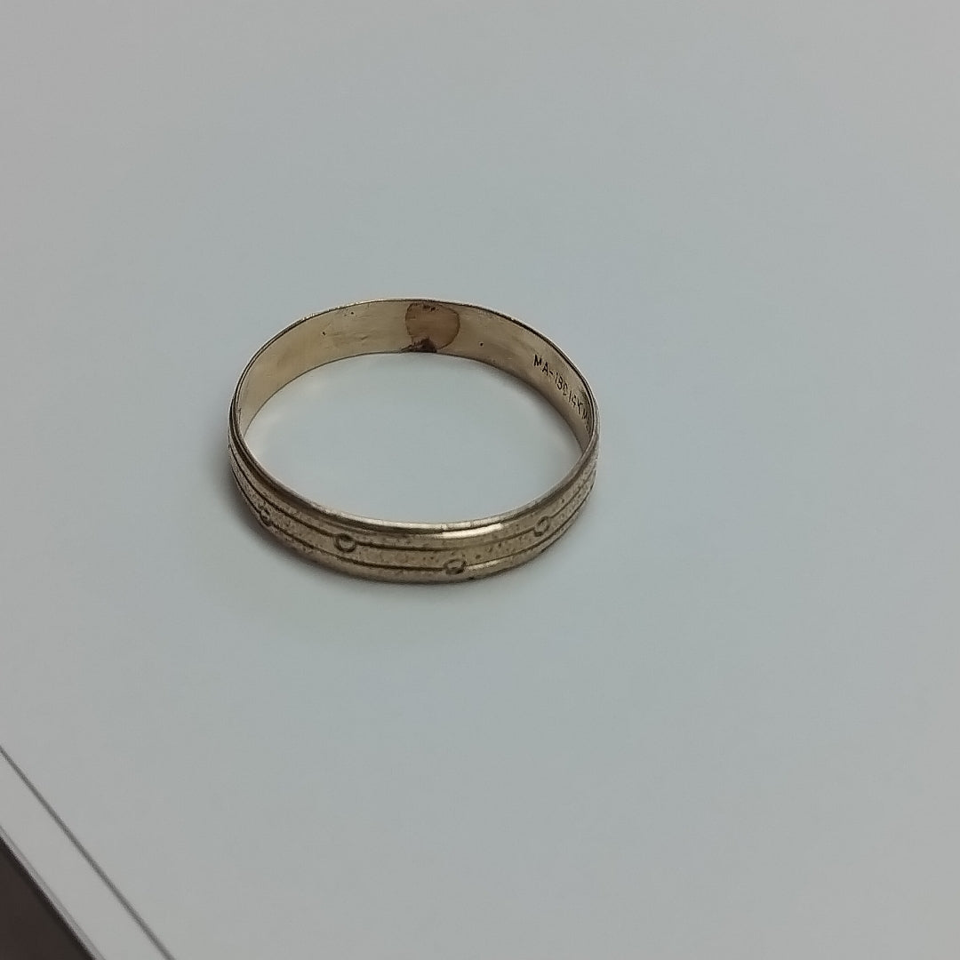 ARGOLLA ORO 10 K 1.4 GRMS (SEMINUEVO)