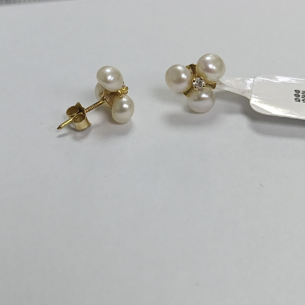 ARETES PAR ORO 14 K 1.3 GRMS (SEMINUEVO)