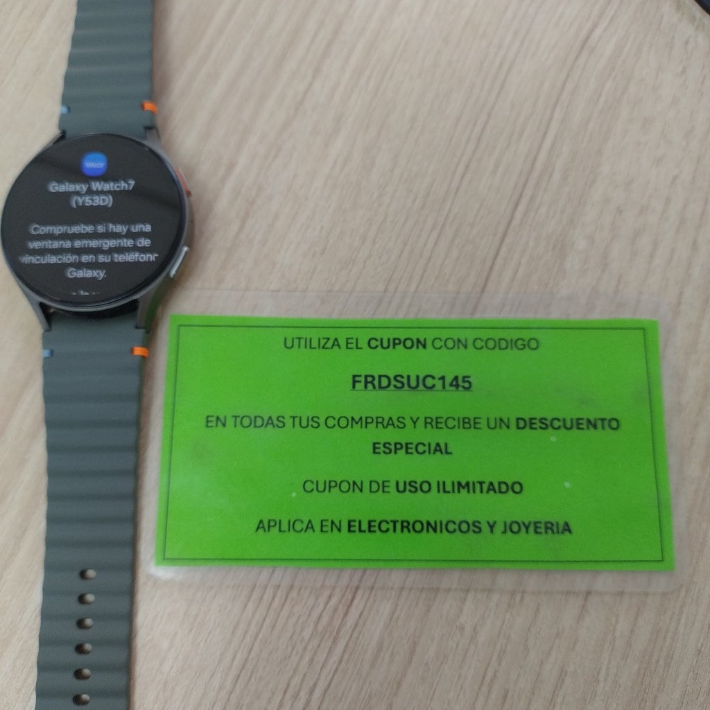 SMARTWATCH SAMSUNG GALAXY WATCH 7 SM-L310 44 MM GPS (SEMINUEVO)