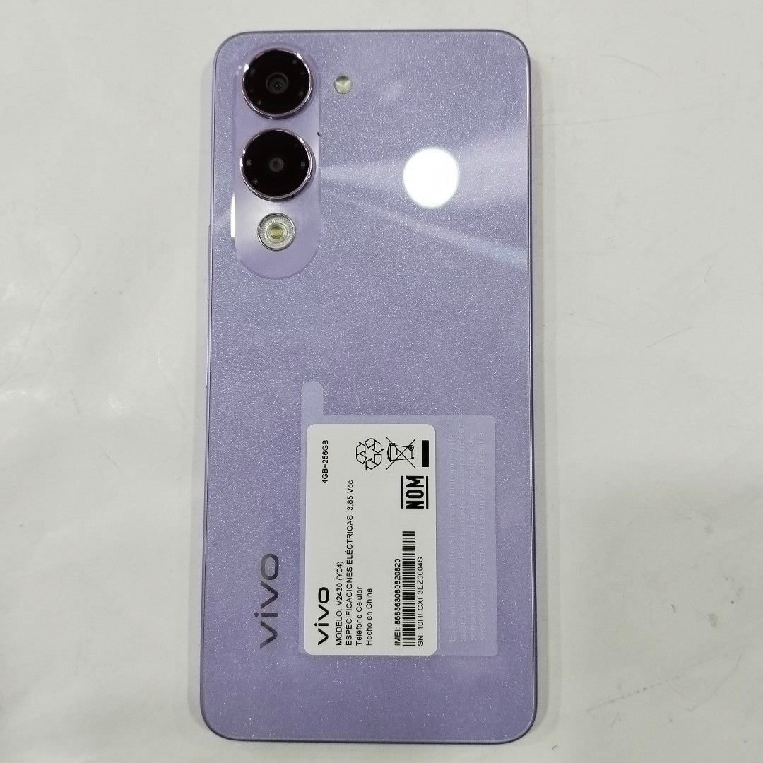 CELULAR VIVO Y04 V2430 (2025) 256 GB 4 GB RAM (SEMINUEVO)
