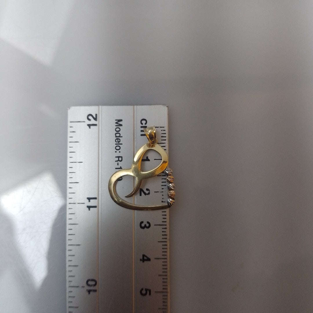DIJE ORO, ORO COMBINADO 14 K 1 GRMS (SEMINUEVO)