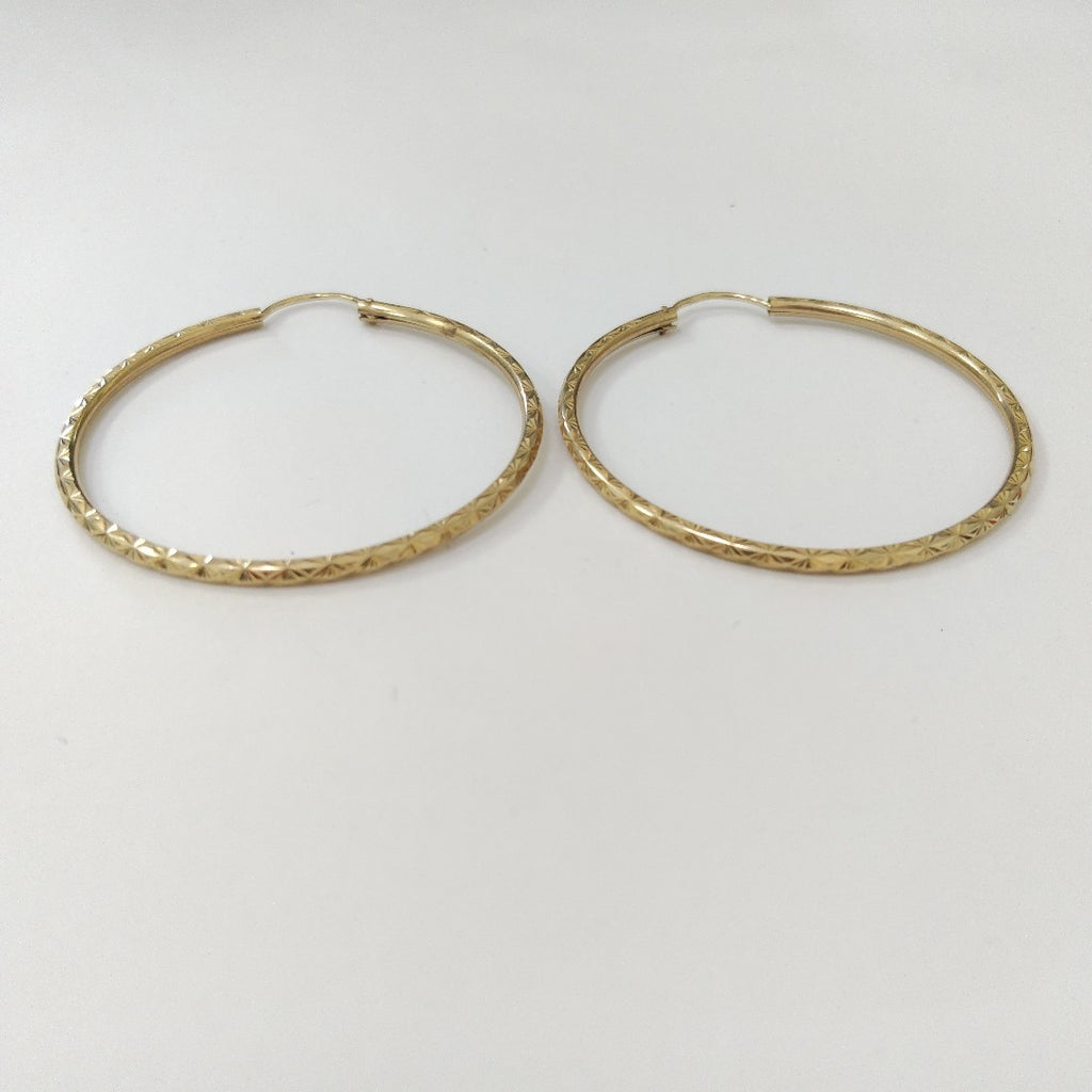 ARRACADAS PAR ORO 10 K 3.4 GRMS (SEMINUEVO)