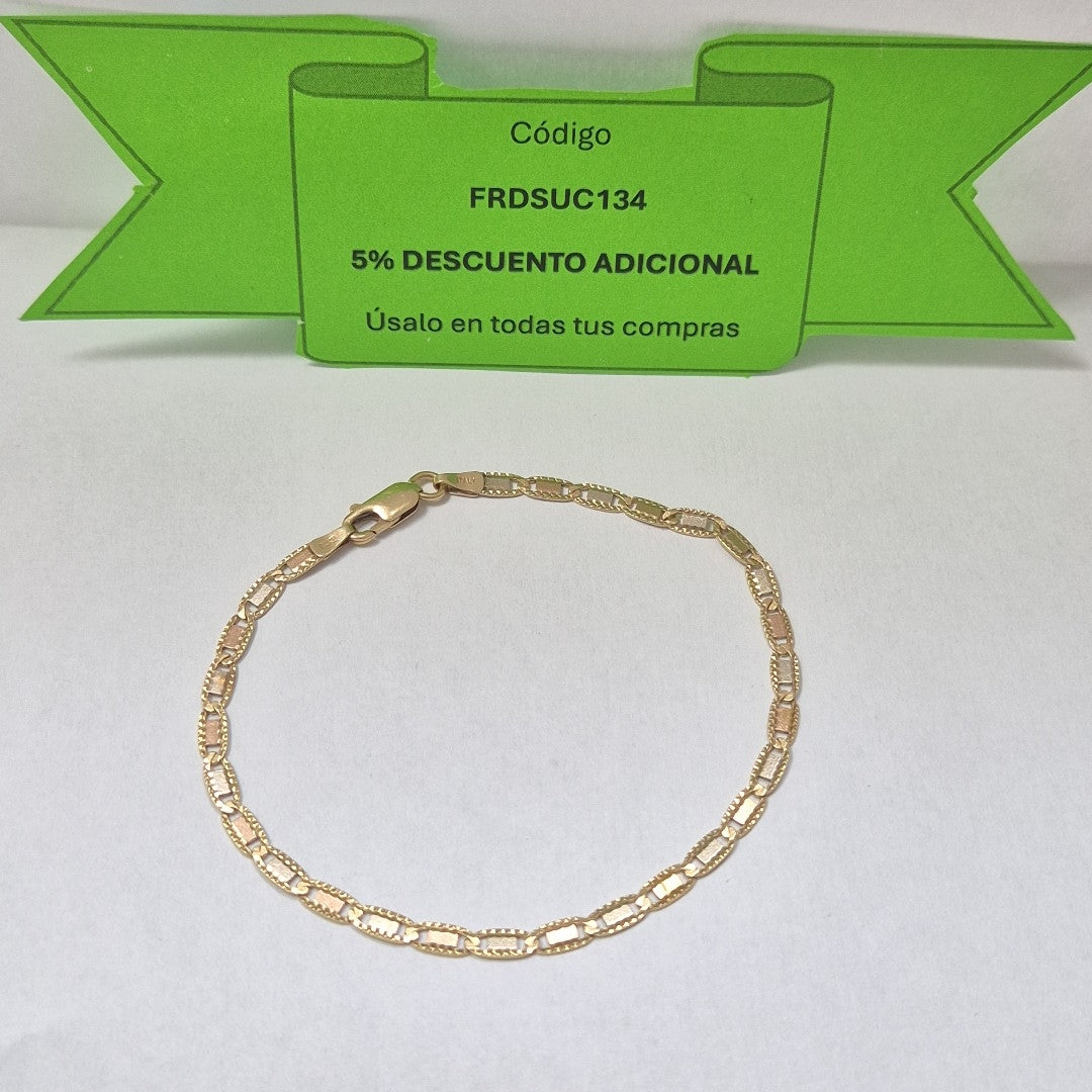 PULSERA ORO 14 K 4.2 GRMS (SEMINUEVO)