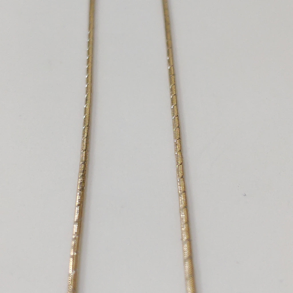 CADENA ORO 14 K 4.3 GRMS (SEMINUEVO)