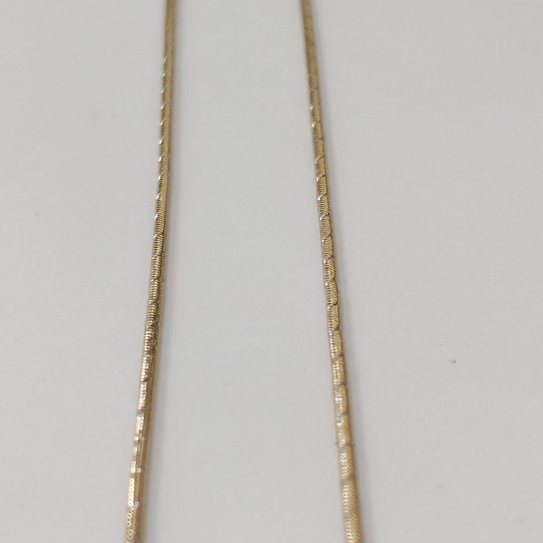 CADENA ORO 14 K 4.3 GRMS (SEMINUEVO)