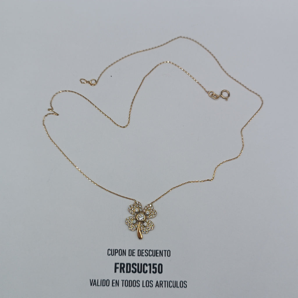 GARGANTILLA ORO 14 K 2.6 GRMS (SEMINUEVO)