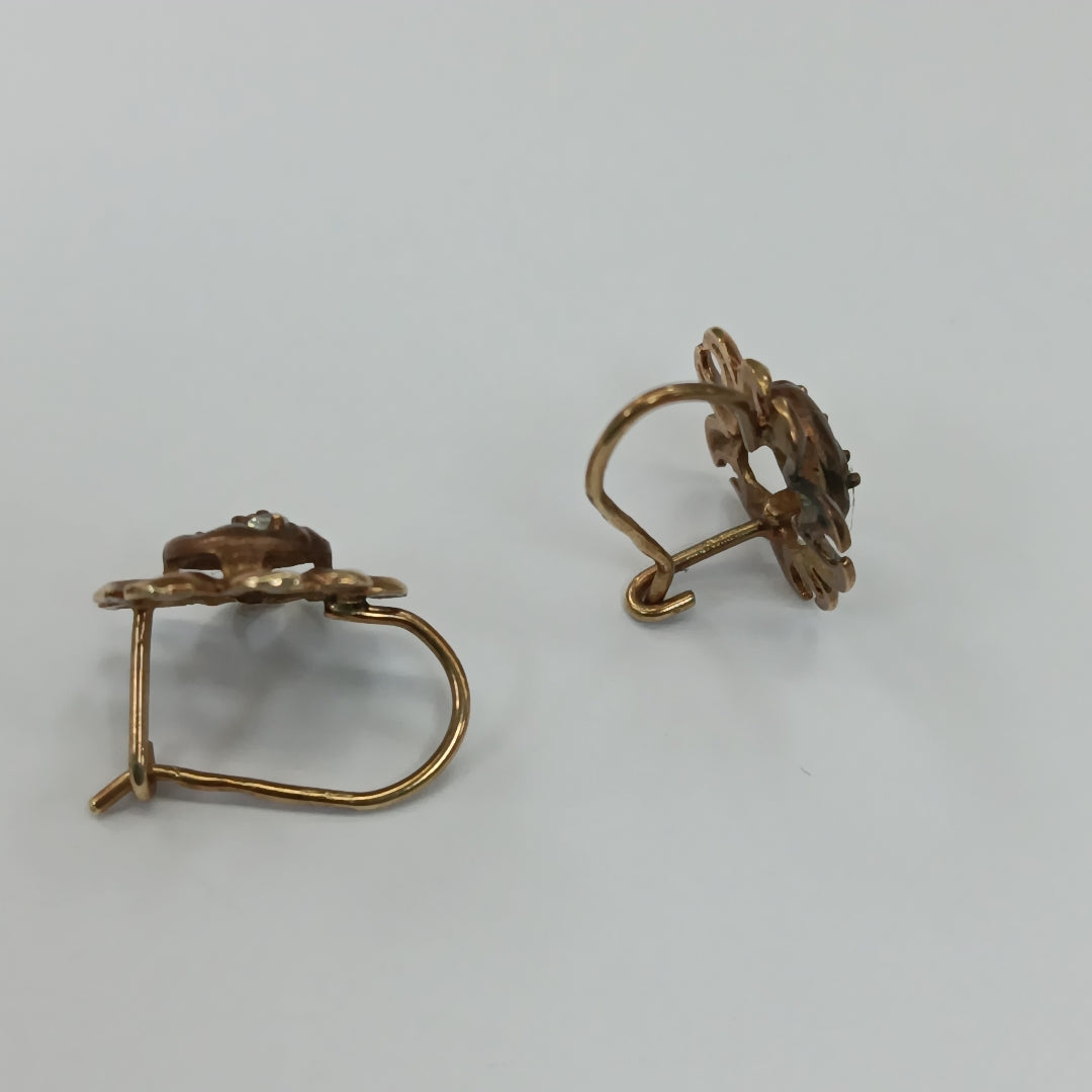 ARETES PAR ORO 10 K 2,40 GRMS (SEMINUEVO)