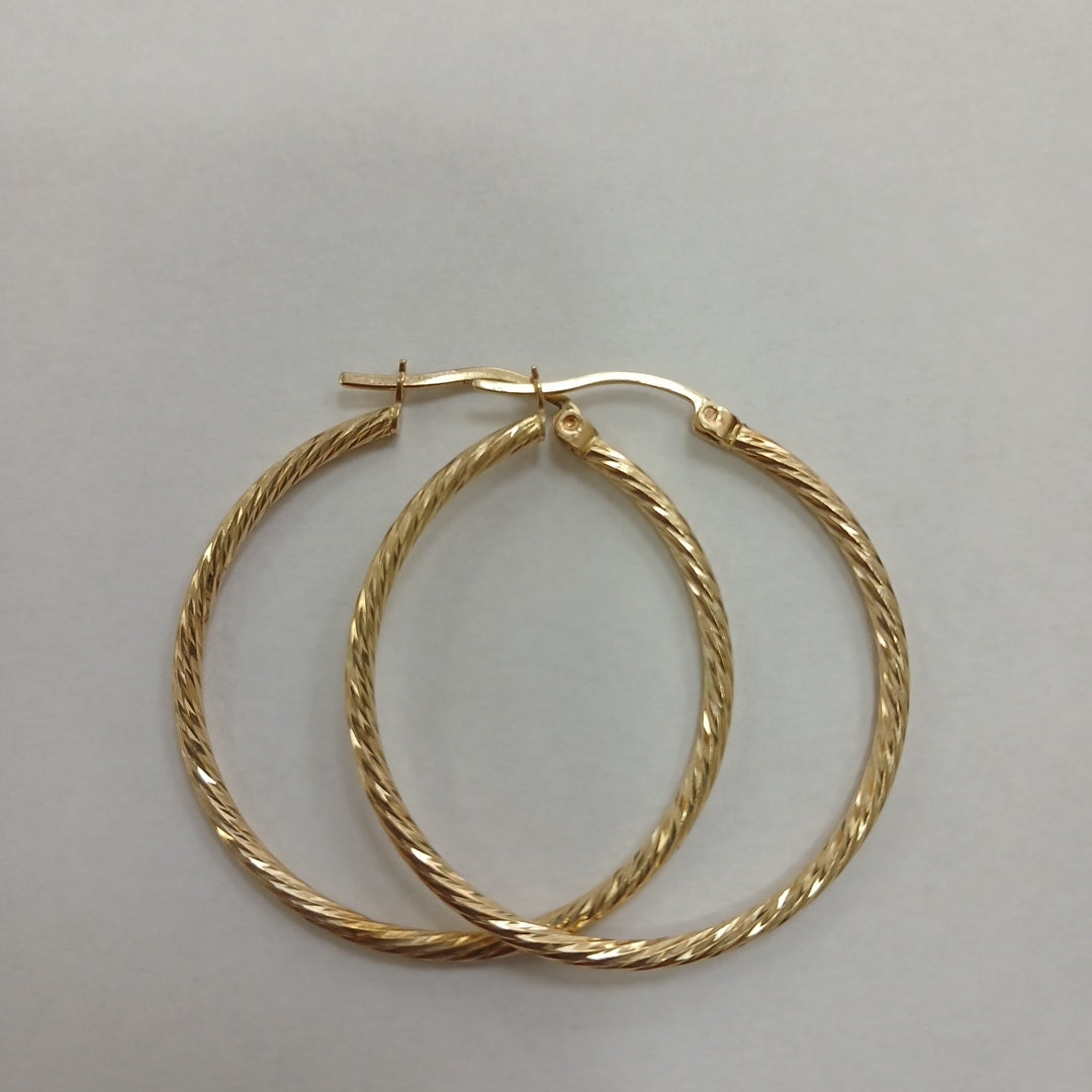 ARRACADAS PAR ORO 14 K 3.7 GRMS (SEMINUEVO)