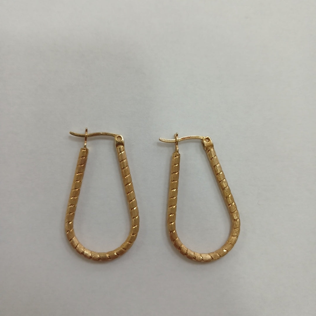 ARRACADAS PAR ORO 14 K 2,30 GRMS (SEMINUEVO)