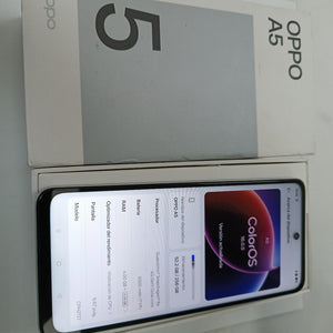 CELULAR OPPO A5 CPH2727 (2025) 256 GB 4 GB RAM (SEMINUEVO)