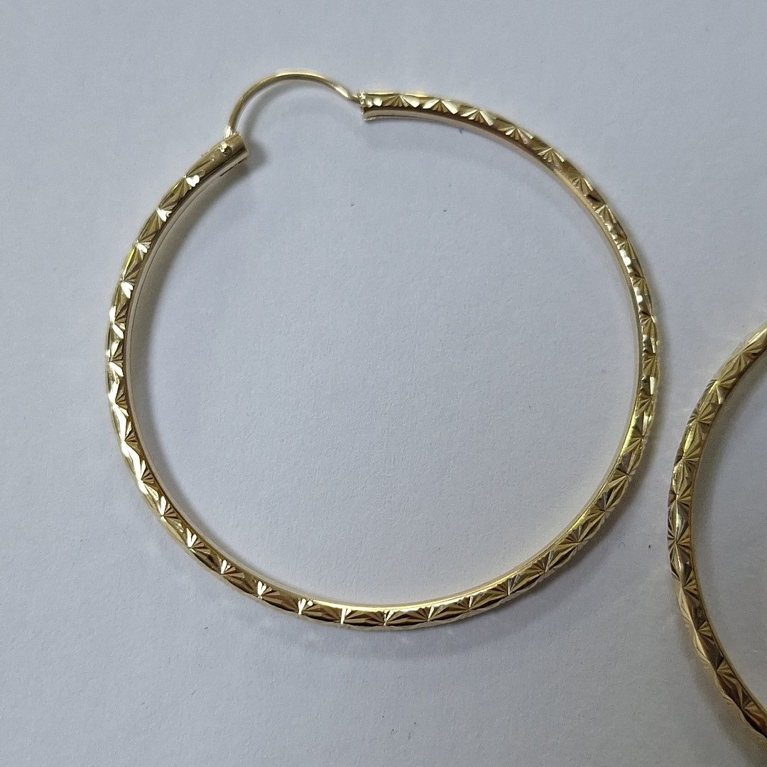 ARRACADAS PAR ORO 10 K 3.2 GRMS (SEMINUEVO)