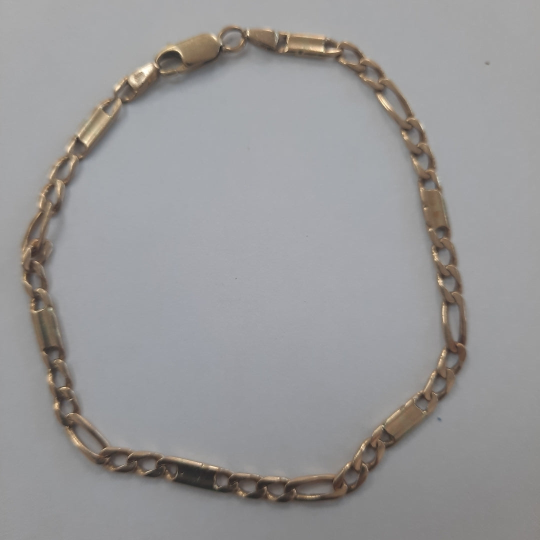 PULSERA ORO 14 K 6.9 GRMS (SEMINUEVO)