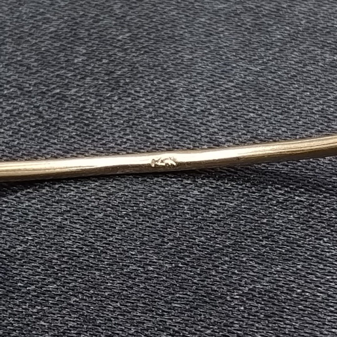 PULSERA RIGIDA ORO 14 K 2.2 GRMS (SEMINUEVO)