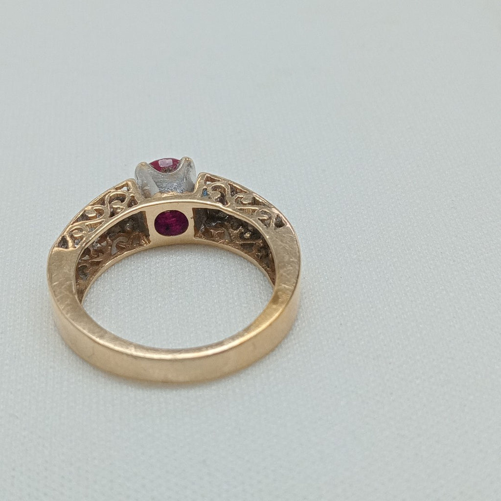 ANILLO ORO 14 K 6.7 GRMS (SEMINUEVO)