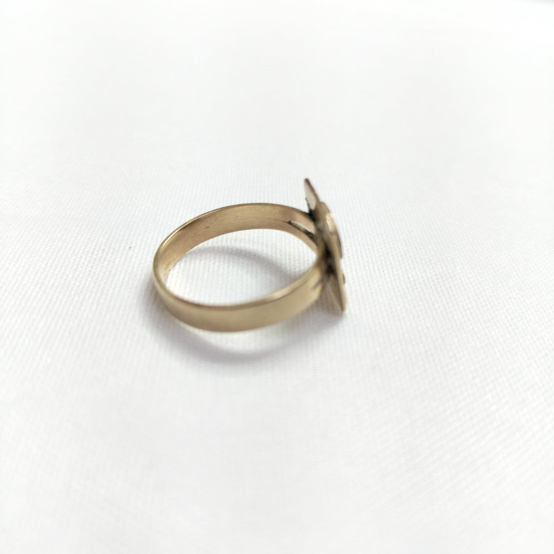 ANILLO ORO 10 K 3,00 GRMS (SEMINUEVO)