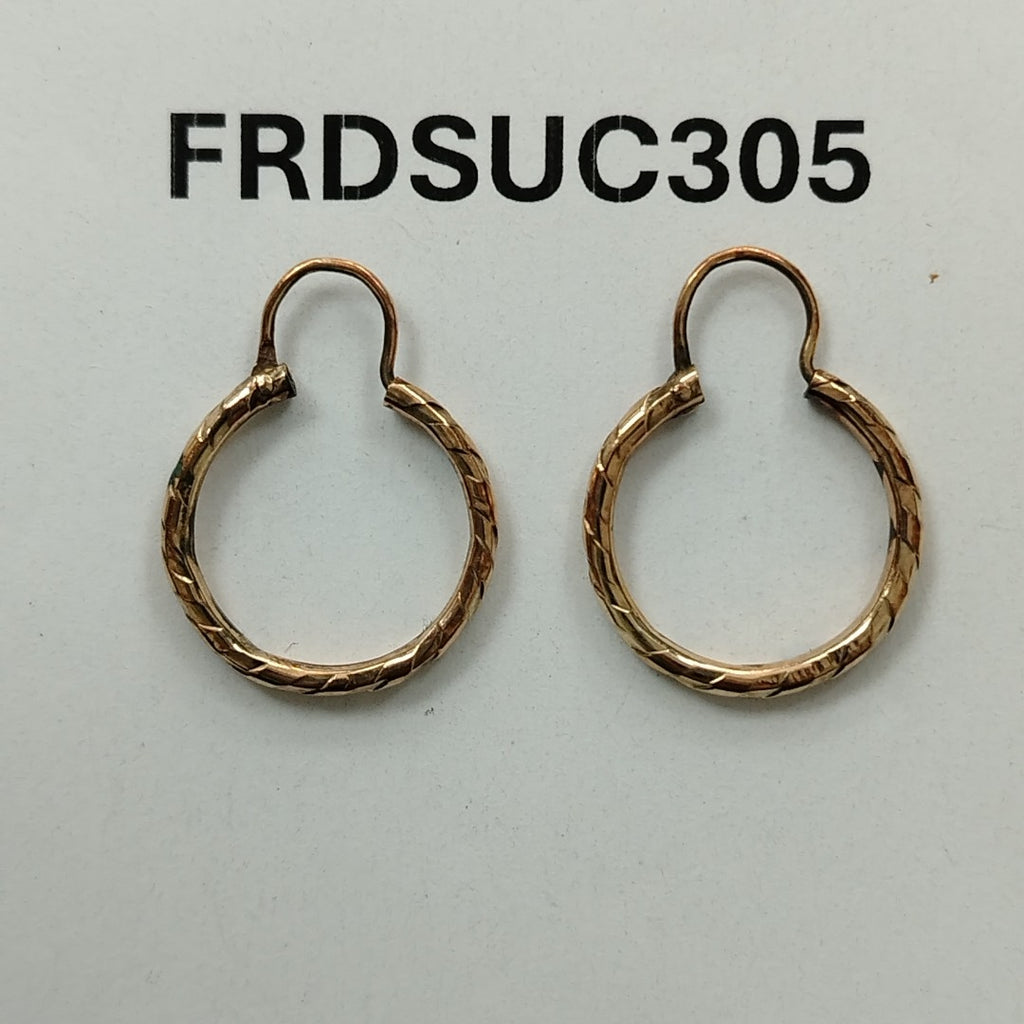 ARRACADAS PAR ORO 10 K 1.9 GRMS (SEMINUEVO)