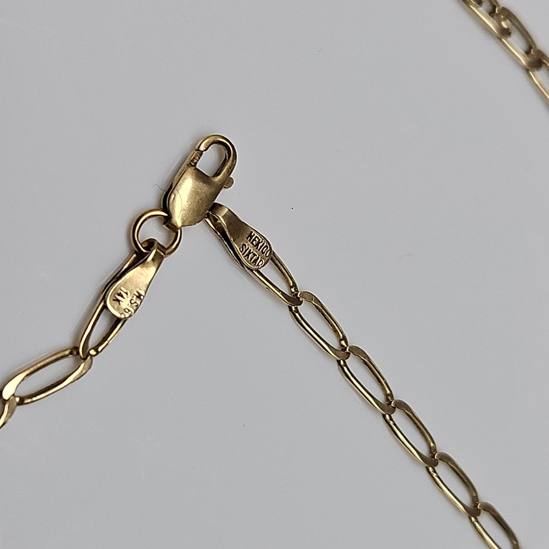 CADENA ORO 14 K 6,50 GRMS (SEMINUEVO)