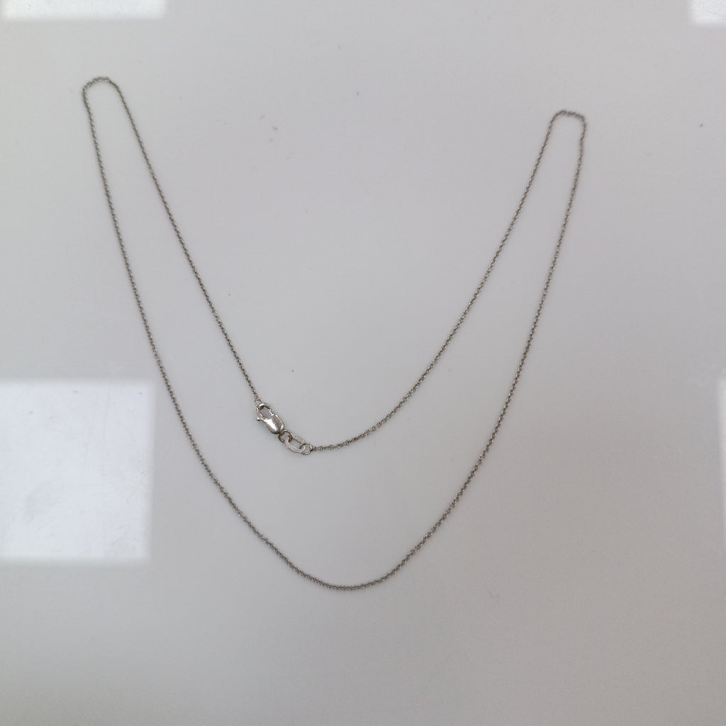CADENA ORO BLANCO 14 K 1,90 GRMS (SEMINUEVO)