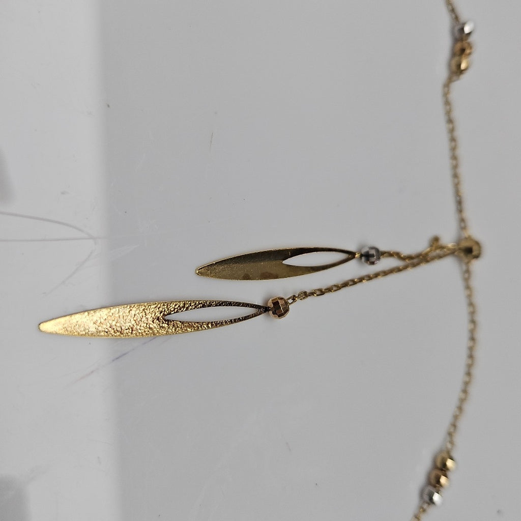 GARGANTILLA ORO COMBINADO 14 K 3,70 GRMS (SEMINUEVO)