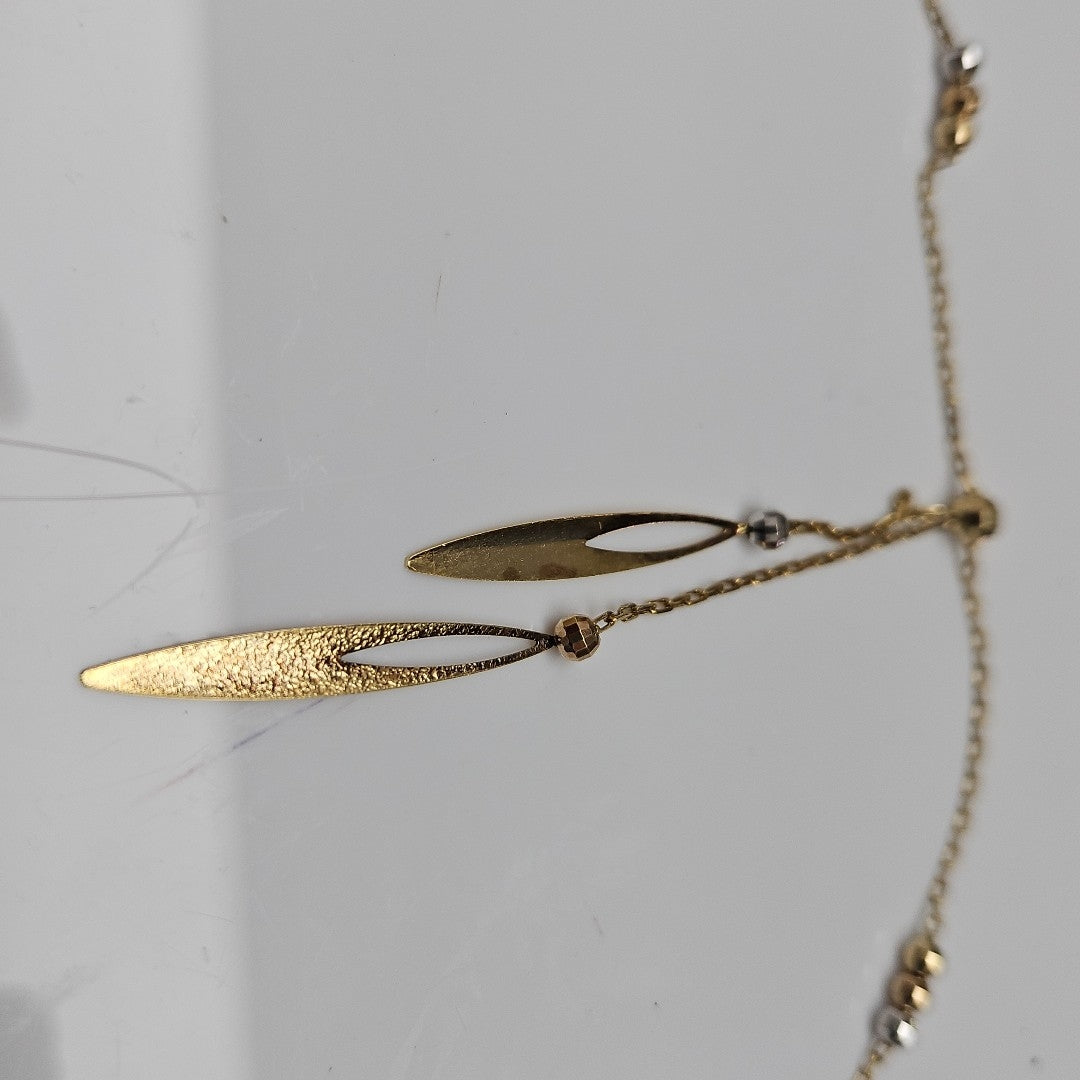GARGANTILLA ORO COMBINADO 14 K 3,70 GRMS (SEMINUEVO)