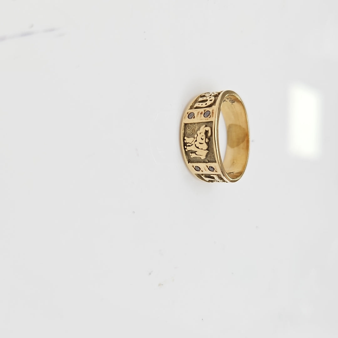 ARGOLLA DE LA SUERTE ORO 14 K 4,40 GRMS (SEMINUEVO)