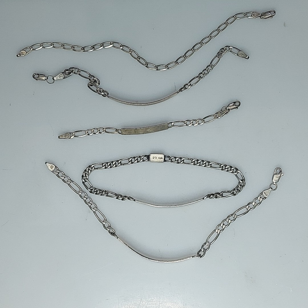 ESCLAVA,PULSERA PLATA 3,20 GRMS (SEMINUEVO)