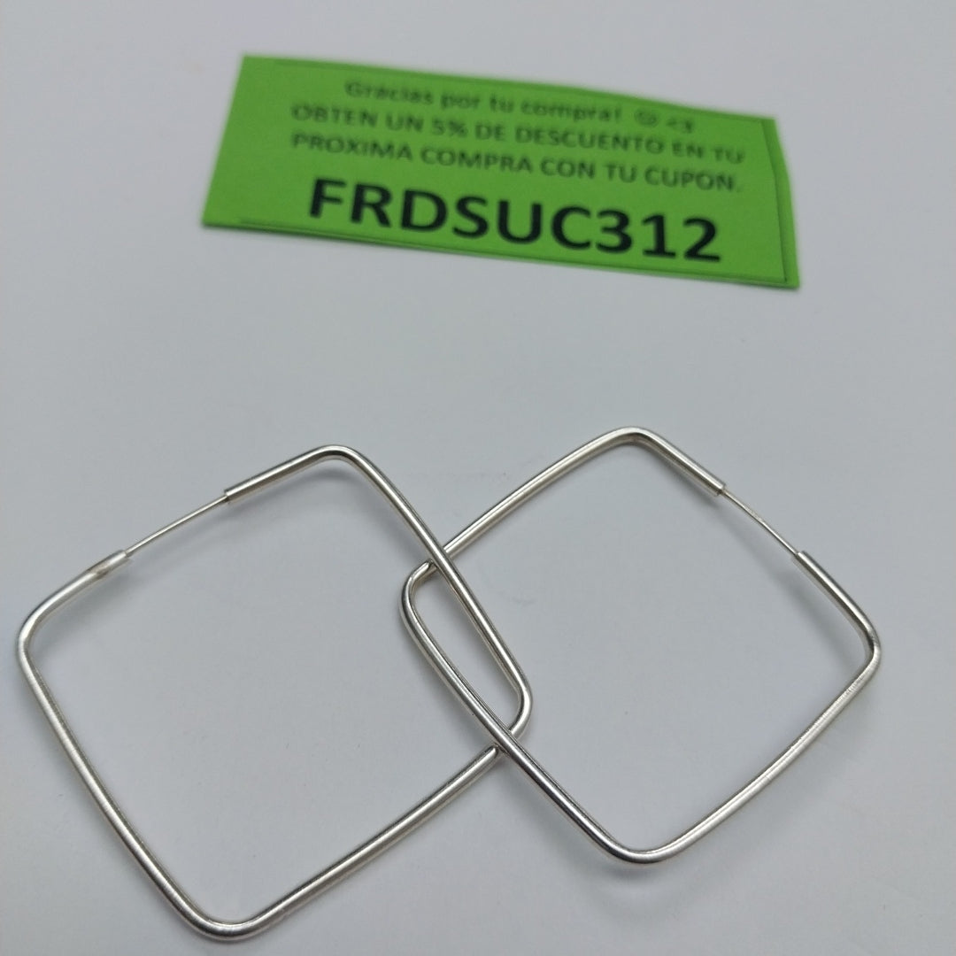 ARRACADAS PAR PLATA 3.9 GRMS (SEMINUEVO)