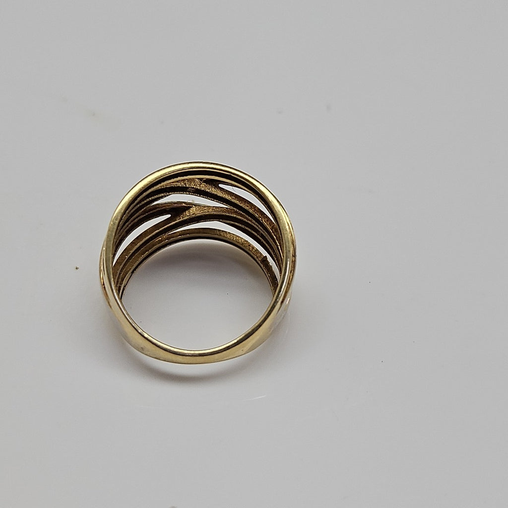 ANILLITO ORO COMBINADO 10 K 3,80 GRMS (SEMINUEVO)