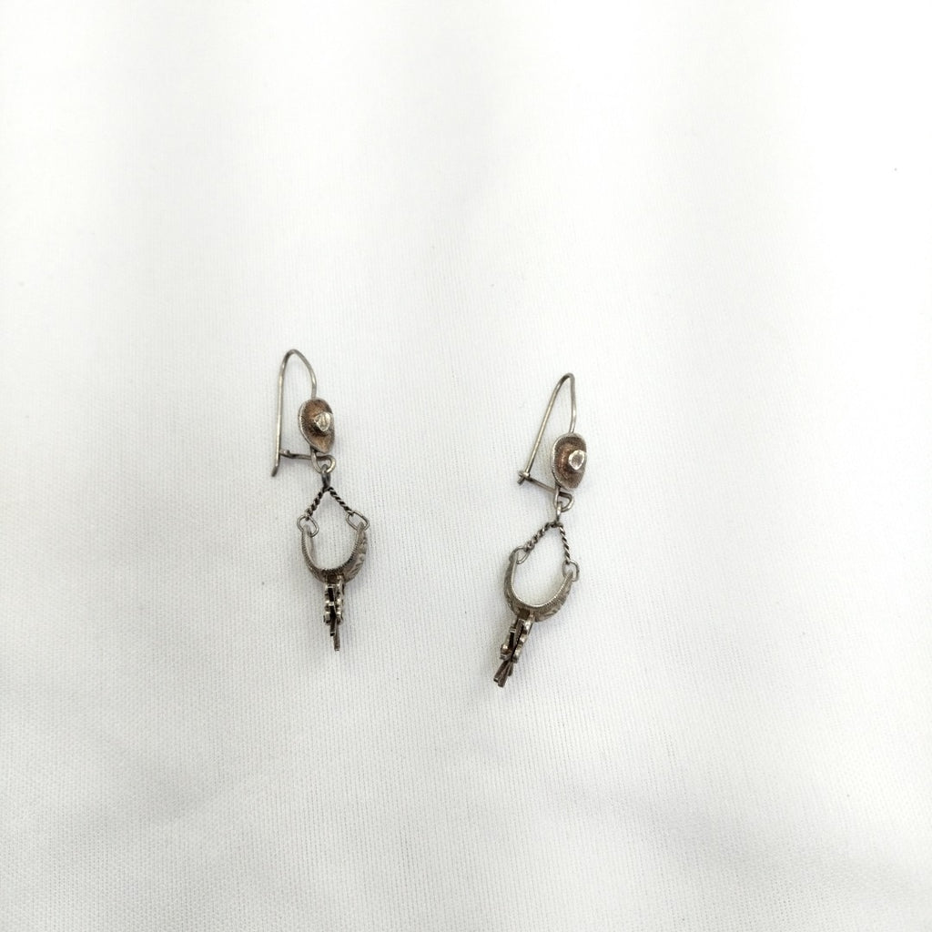 BROQUELES PAR PLATA 4,30 GRMS (SEMINUEVO)