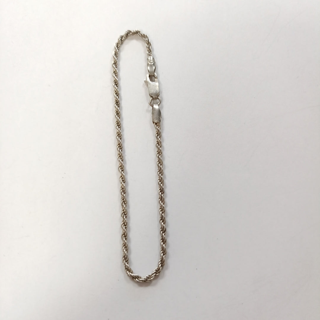 ARRACADAS PAR, PULSERA PLATA 12.6 GRMS (SEMINUEVO)