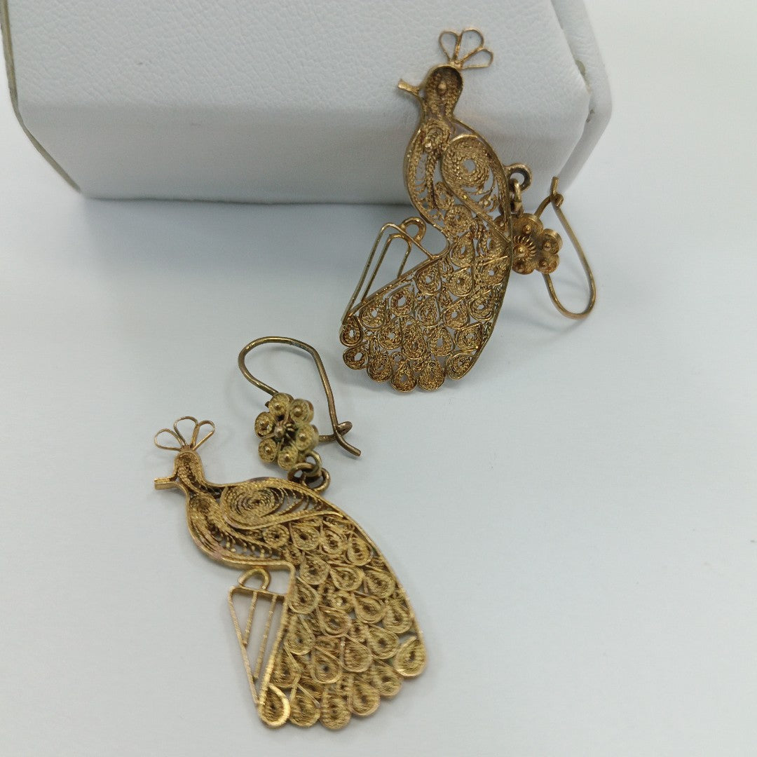ARETES PAR ORO 8 K 4.8 GRMS (SEMINUEVO)