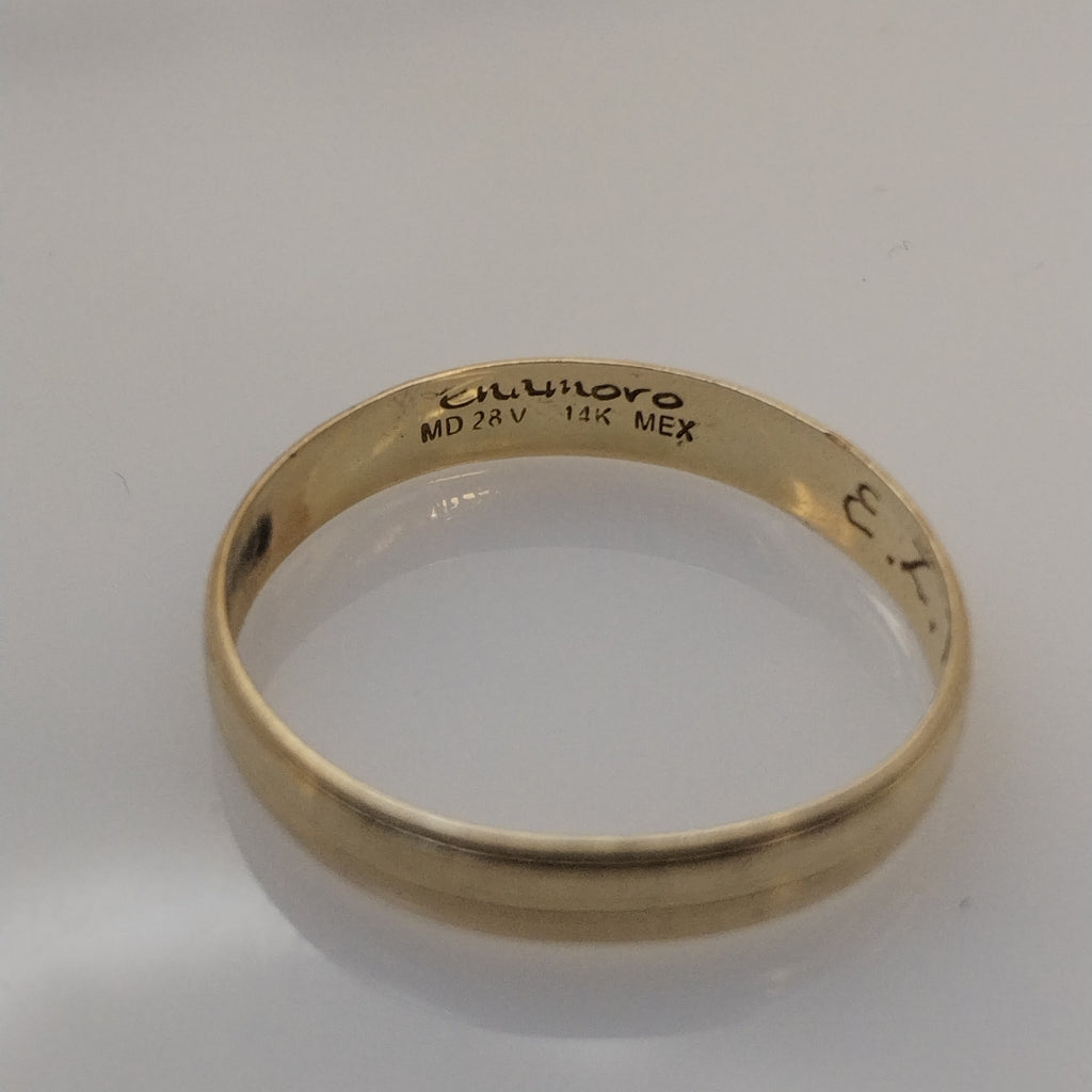 ARGOLLA ORO 14 K 1.9 GRMS (SEMINUEVO)