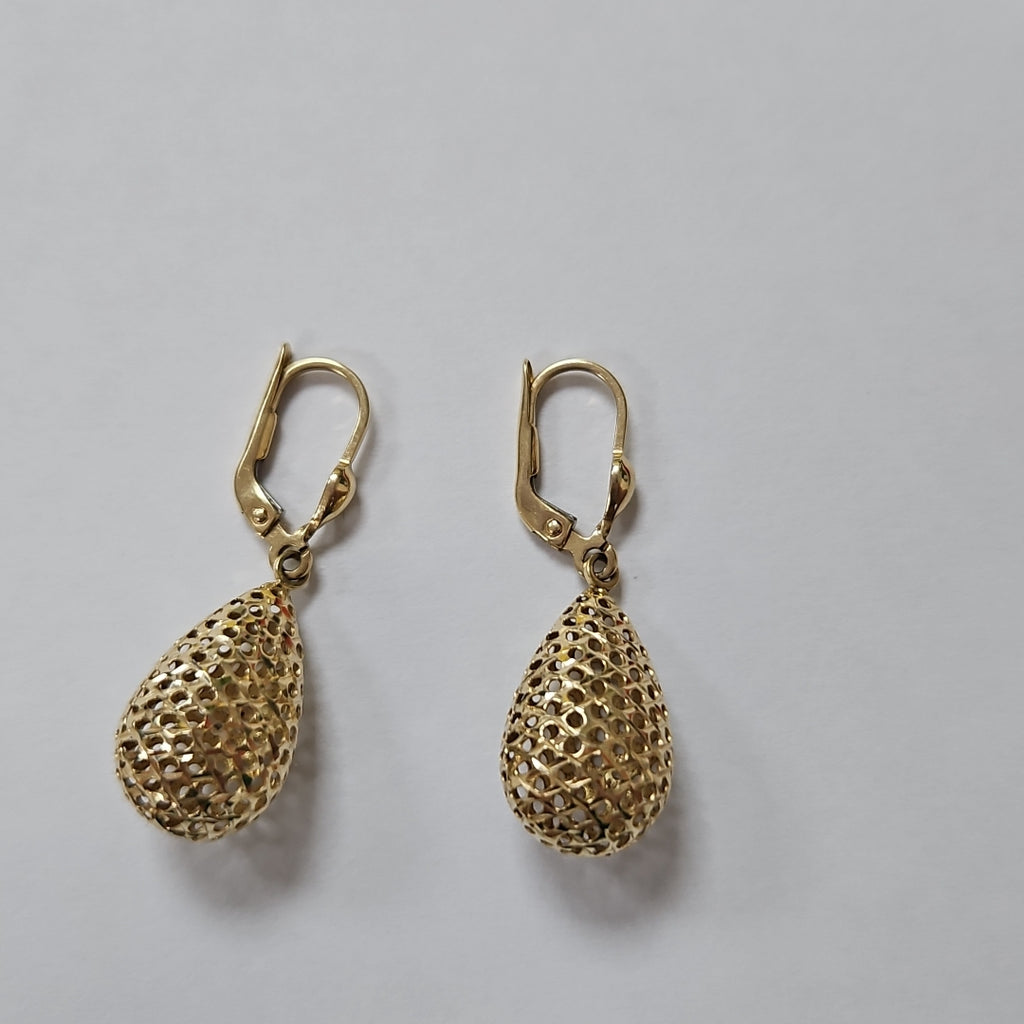 ARETES PAR ORO 14 K 2.7 GRMS (SEMINUEVO)