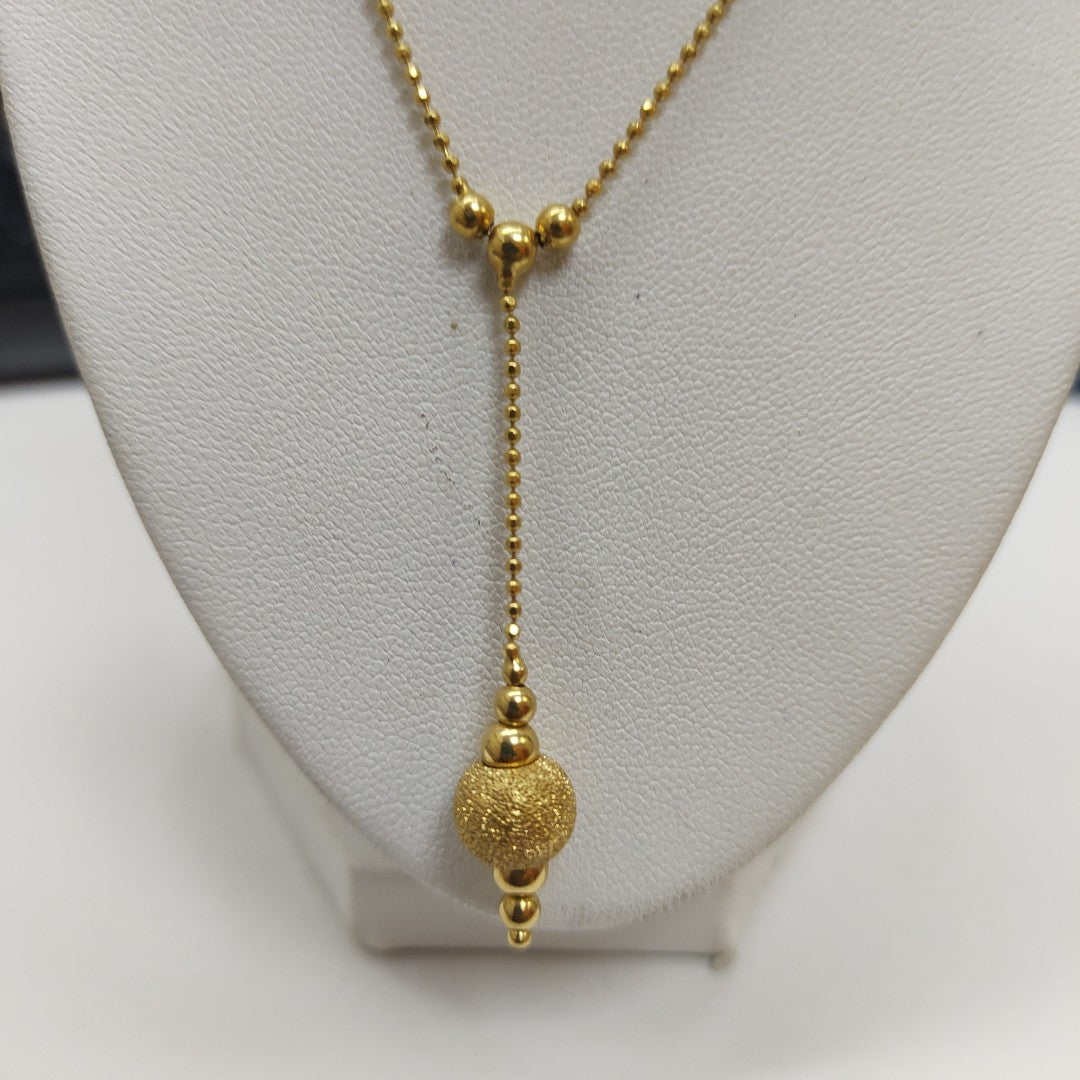 GARGANTILLA ORO 14 K 4,40 GRMS (SEMINUEVO)