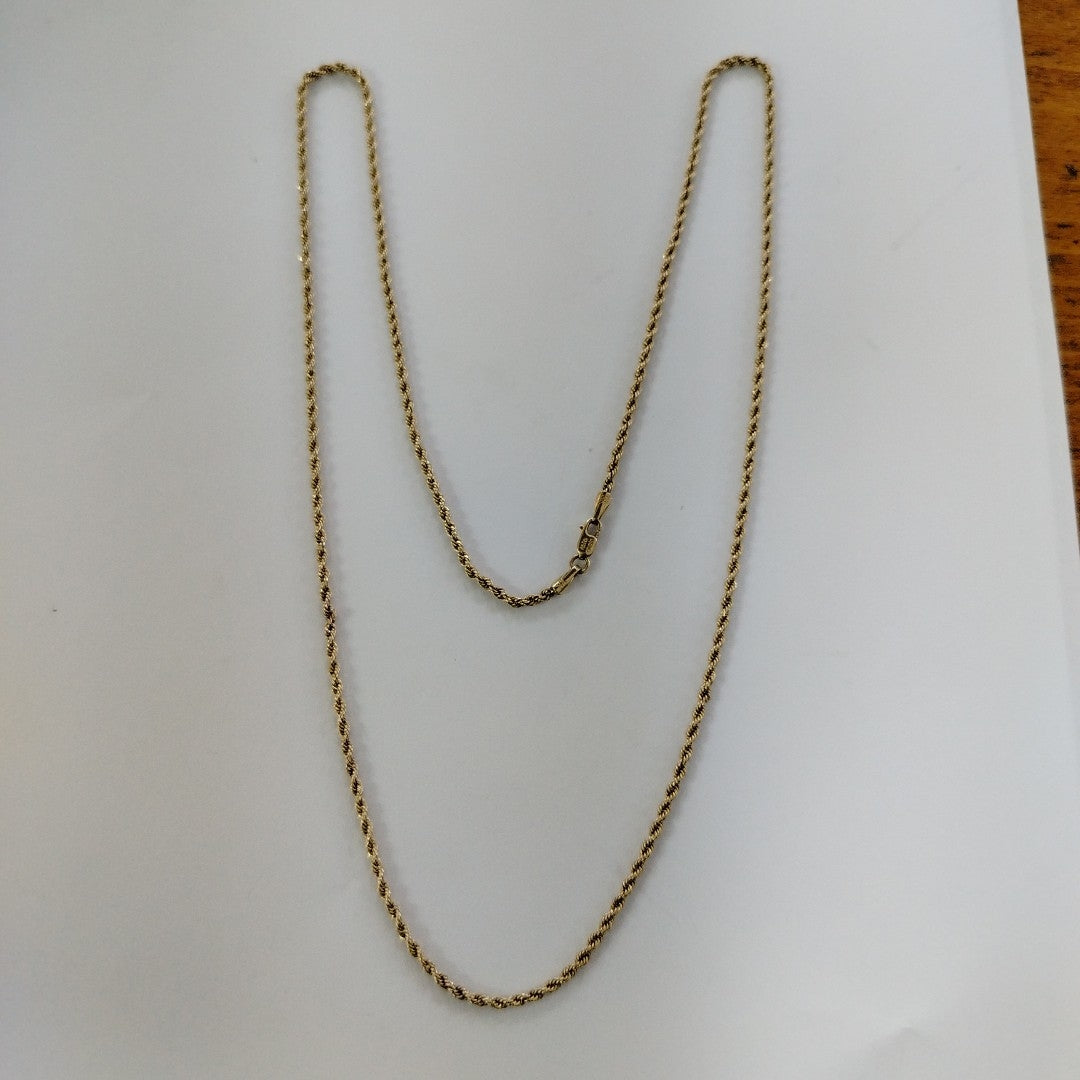 CADENA ORO 14 K 3.5 GRMS (SEMINUEVO)
