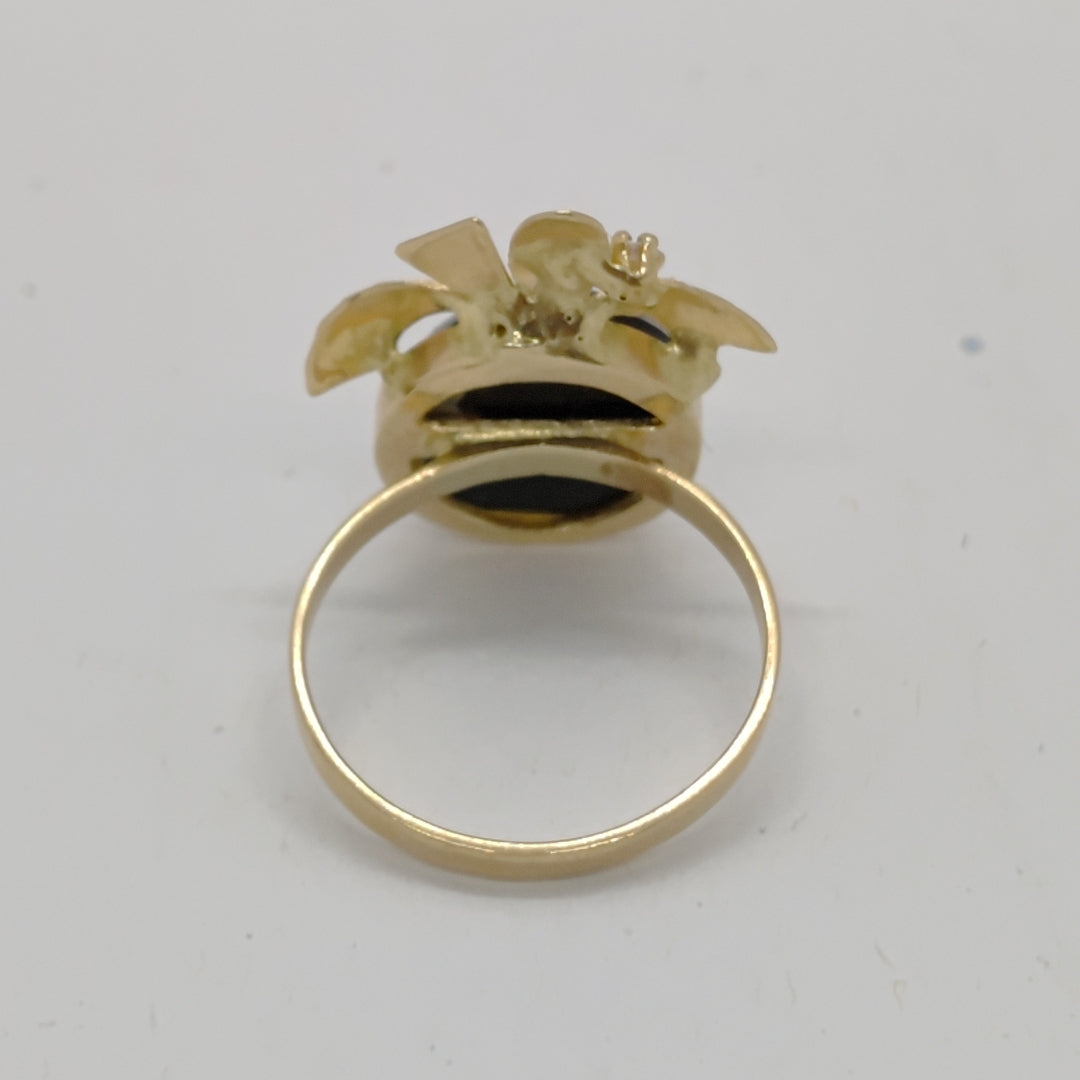 ANILLO ORO 10 K 4 GRMS (SEMINUEVO)