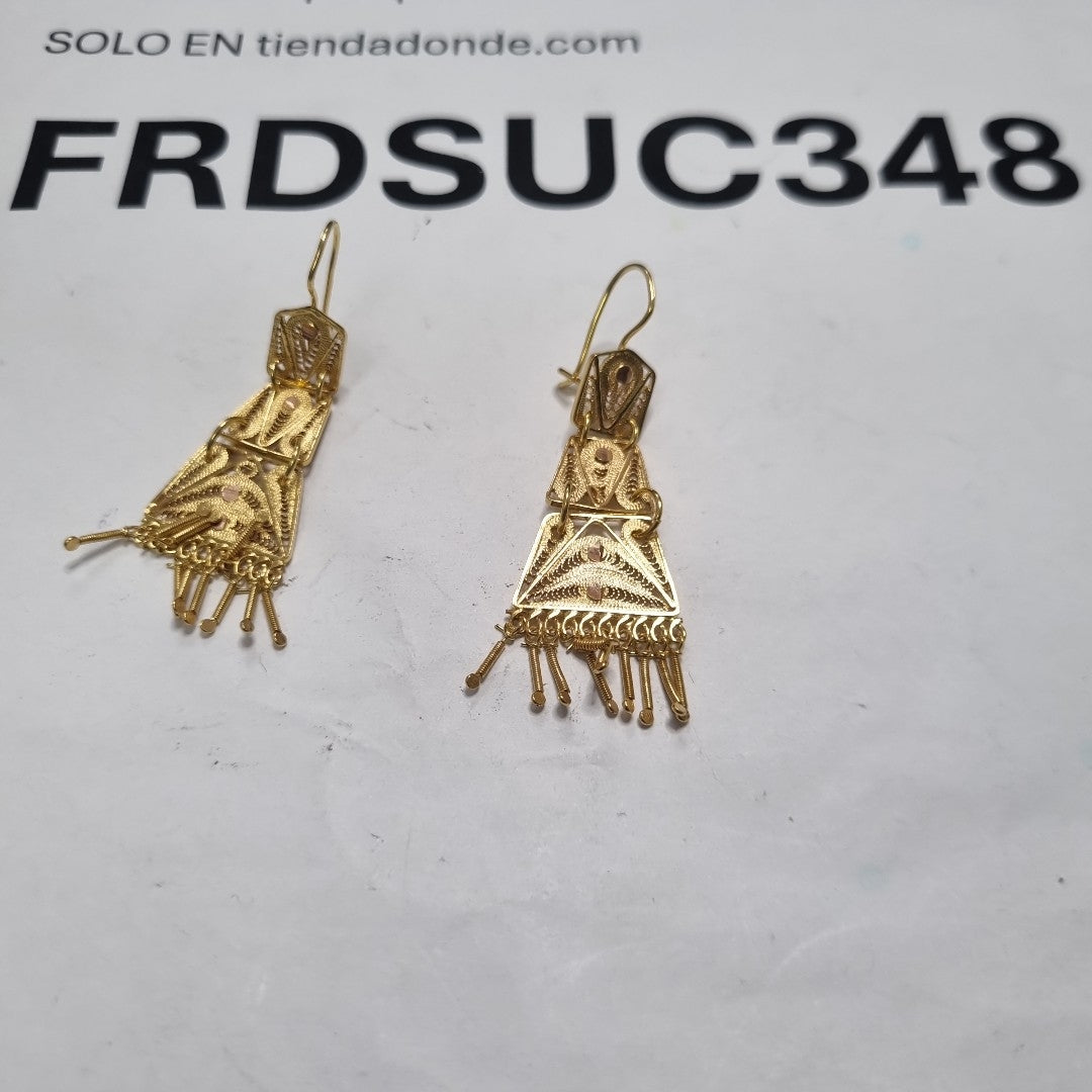 ARETES PAR ORO 10 K 6.3 GRMS (SEMINUEVO)