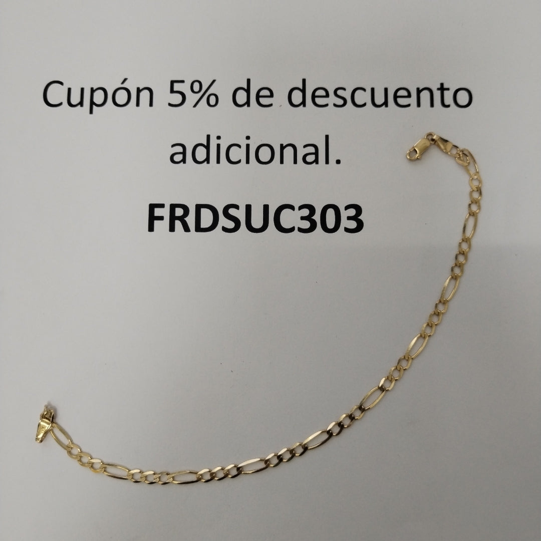 PULSERA ORO 14 K 2.9 GRMS (SEMINUEVO)