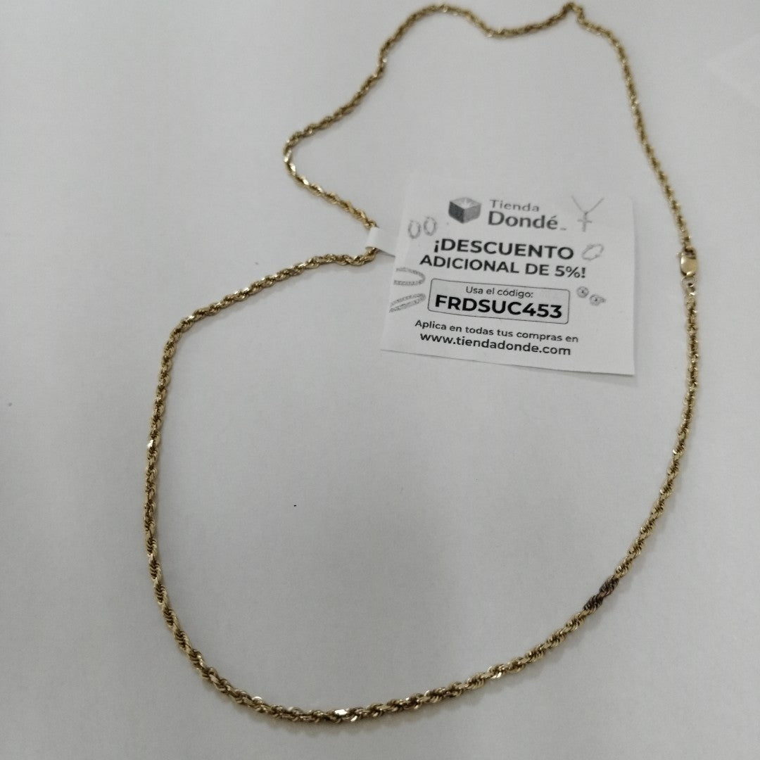 CADENA ORO 14 K 6,20 GRMS (SEMINUEVO)