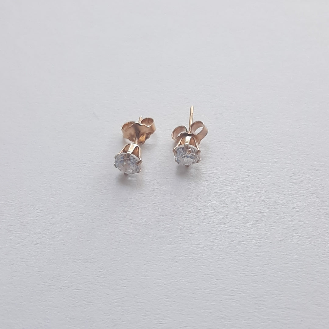 BROQUELES PAR ORO 10 K 0.5 GRMS (SEMINUEVO)
