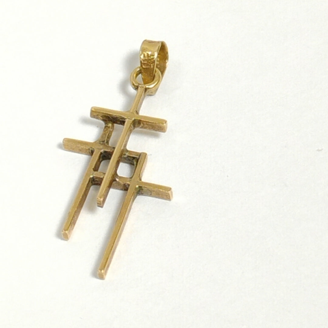 CRUZ ORO 14 K 1,10 GRMS (SEMINUEVO)