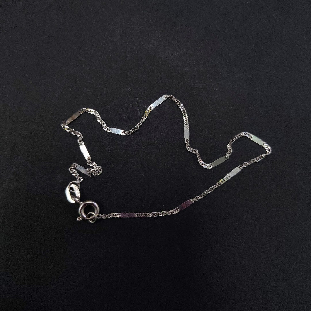PULSERA ORO BLANCO 14 K 0.6 GRMS (SEMINUEVO)