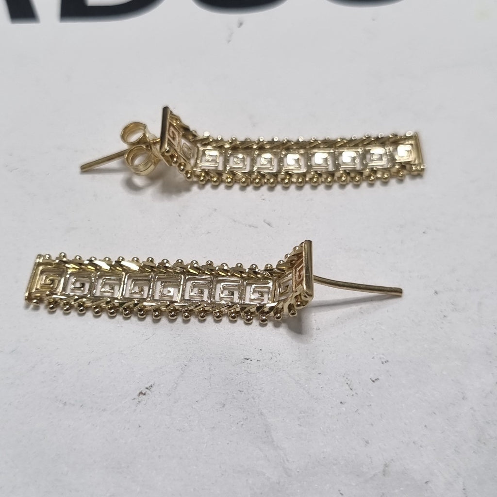 ARETES PAR ORO 14 K 2.5 GRMS (SEMINUEVO)