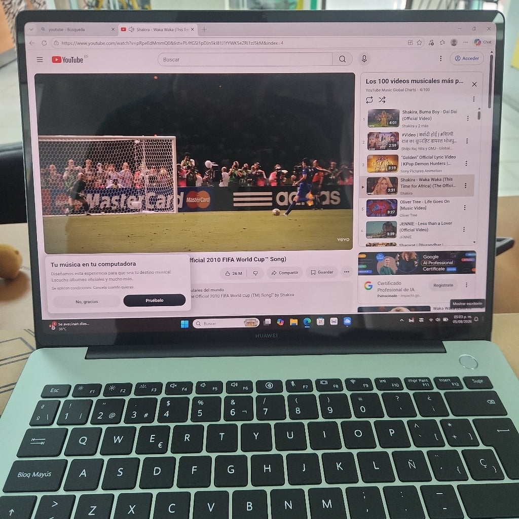 LAPTOP HUAWEI MATEBOOK 14 FLMH-X (2024) 1 TB SSD 16 GB RAM (SEMINUEVO)