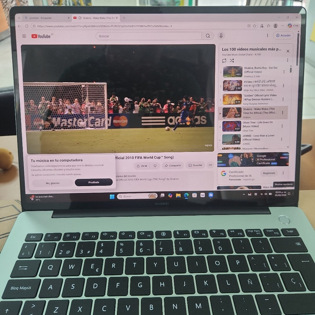 LAPTOP HUAWEI MATEBOOK 14 FLMH-X (2024) 1 TB SSD 16 GB RAM (SEMINUEVO)