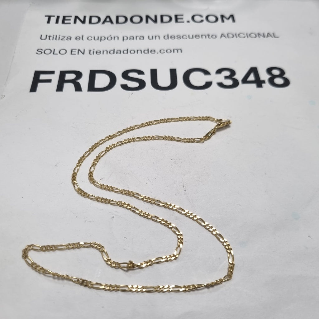 CADENA ORO 14 K 4.9 GRMS (SEMINUEVO)